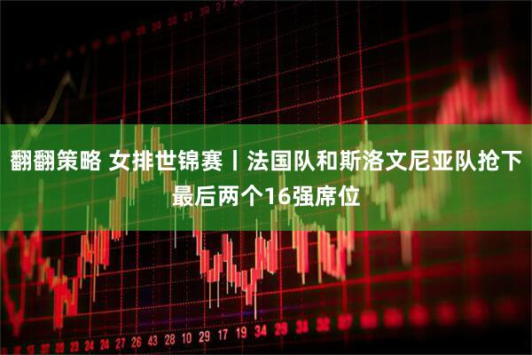 翻翻策略 女排世锦赛丨法国队和斯洛文尼亚队抢下最后两个16强席位